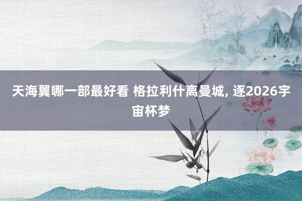 天海翼哪一部最好看 格拉利什离曼城， 逐2026宇宙杯梦